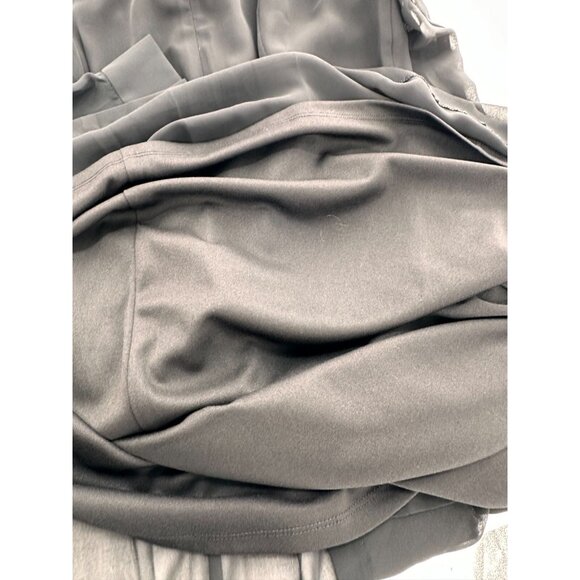 Liz Claiborne Black Long Sleeve Sheer Bow Tie Career Dress 6 Old Money Retro a - Picture 12 of 12